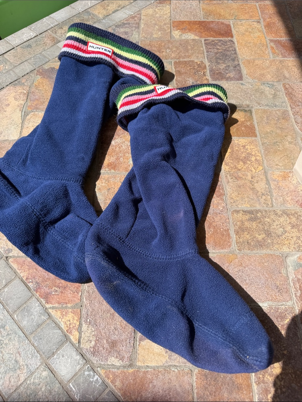 Hunter sock liners for the short calf boot